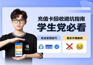 充值卡回收避坑指南：学生党必看，安全变现技巧+真实诈骗案例