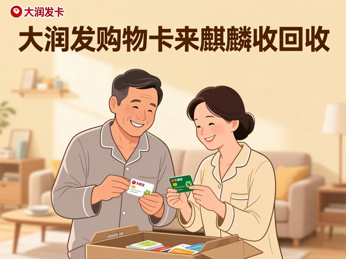 【麒麟收】大润发购物卡回收避坑指南：安全回收的核心要点全解析