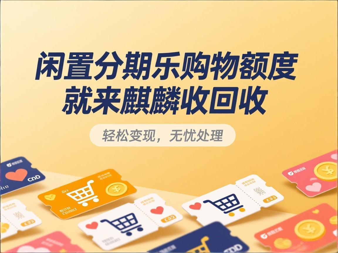 【麒麟收】分期乐购物额度怎么变现？这份避坑 + 回收全攻略请收好