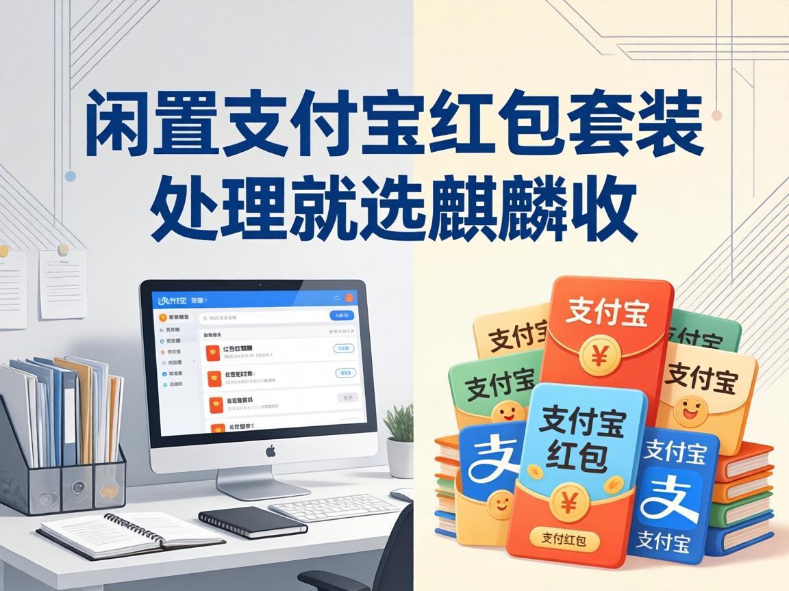 【麒麟收】支付宝红包套装回收避坑指南：3 个核心标准选对靠谱渠道