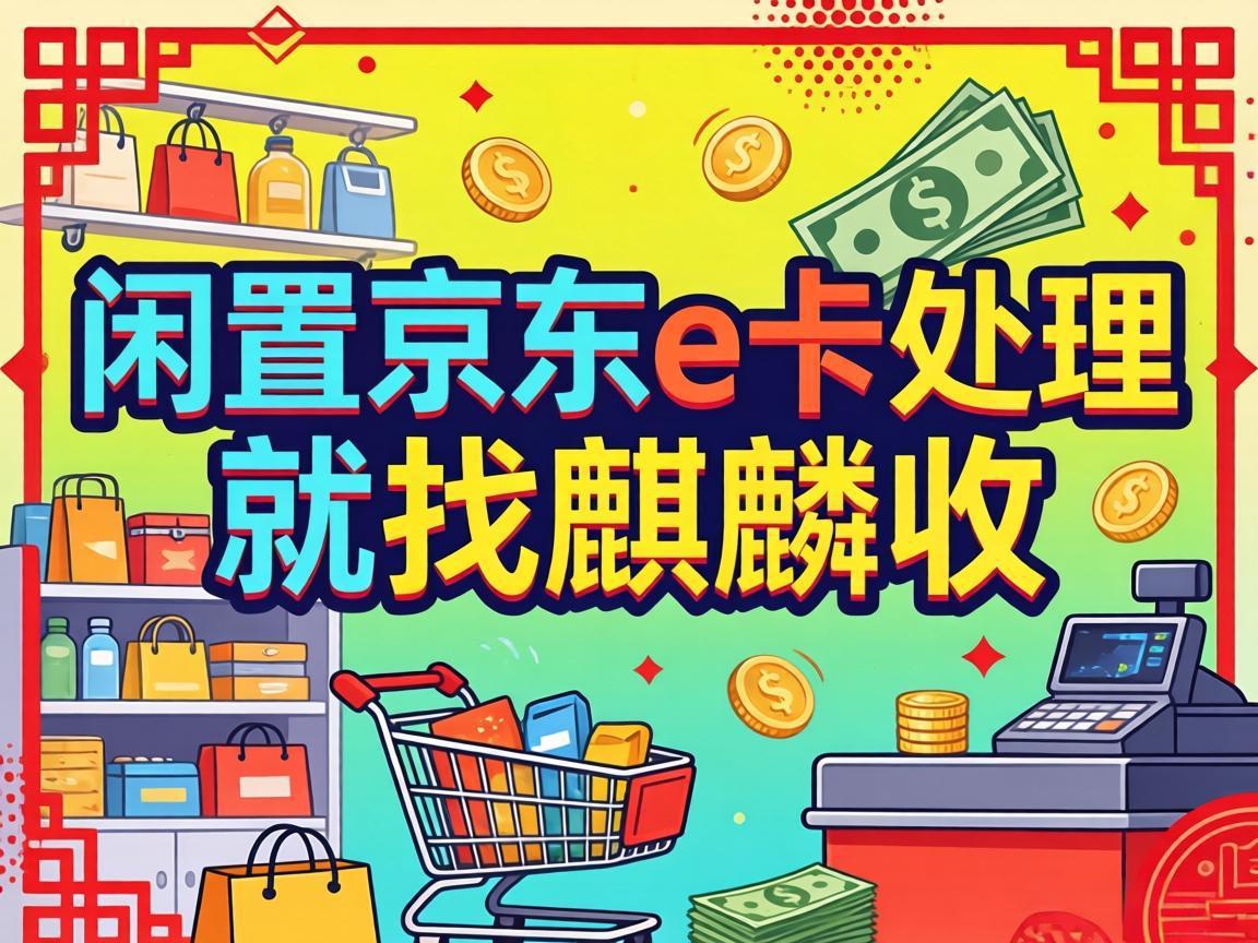 【麒麟收】闲置京东 E 卡别再浪费！这样处理省心又划算