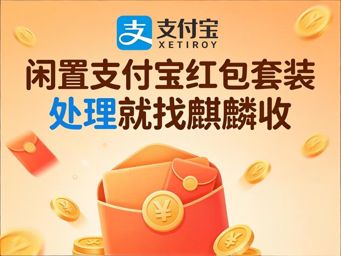 【麒麟收】支付宝红包套装别过期！手把手教你把闲置福利变现金