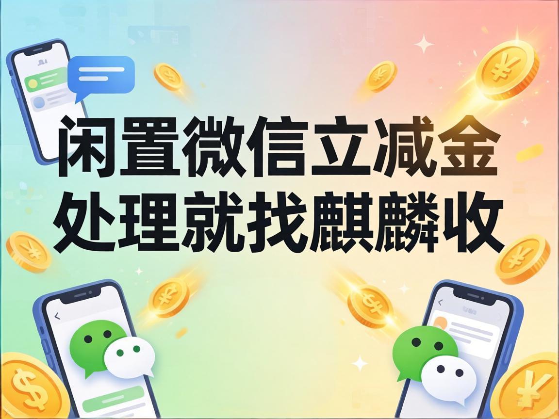 【麒麟收】微信立减金回收避坑指南：认准这 4 点，再也不怕被骗