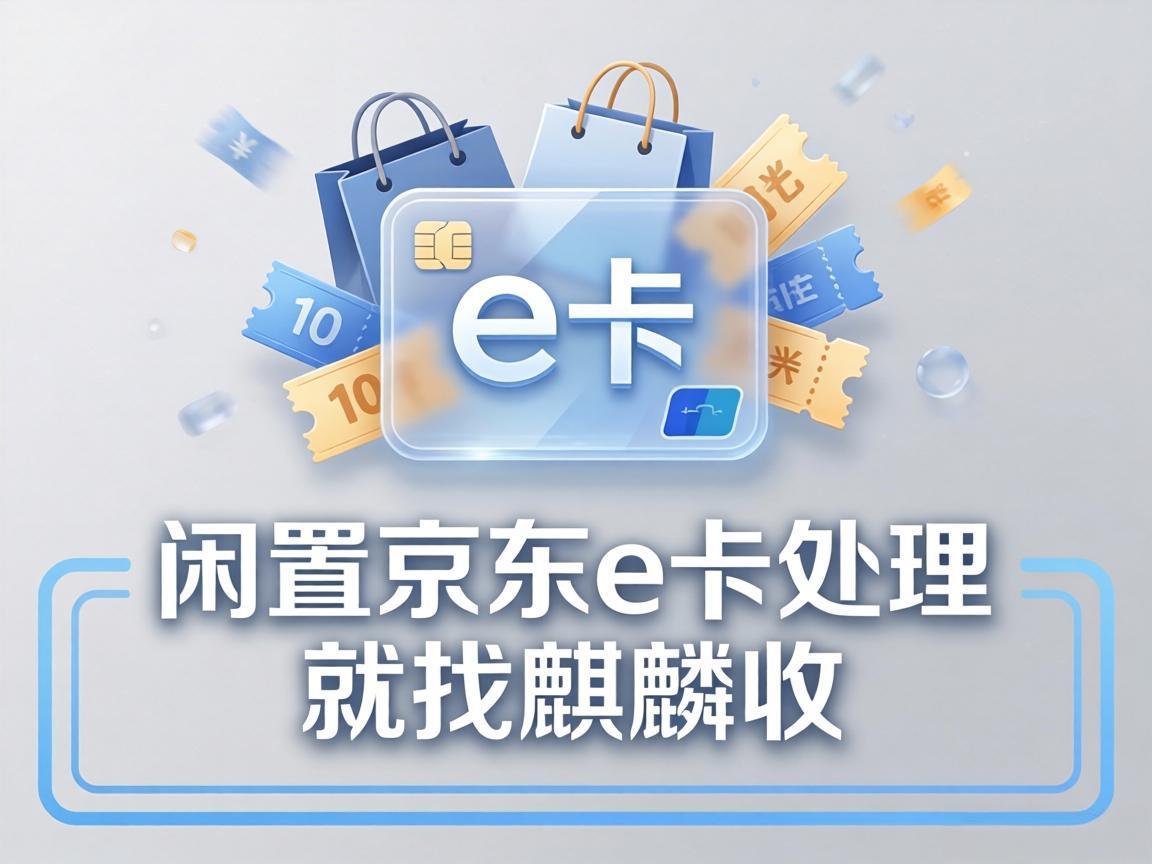 【麒麟收】职场人闲置京东 E 卡变现指南：高效盘活福利的实用方法