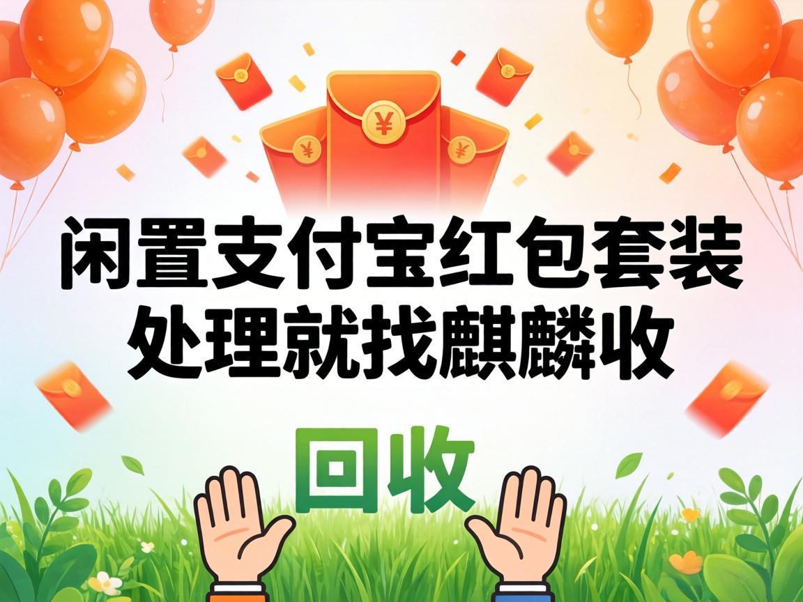 【麒麟收】支付宝红包套装快速变现的实用小技巧