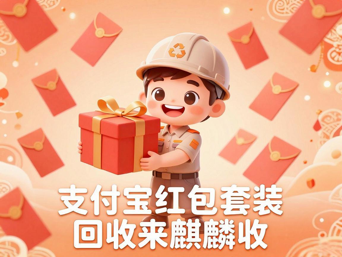 【麒麟收】支付宝红包套装回收：把手机里沉睡的零钱变成现金