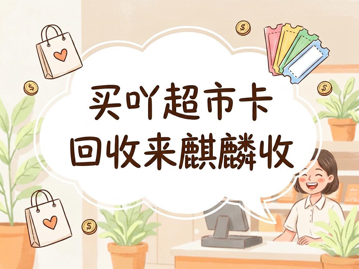 【麒麟收】买吖超市卡回收全攻略 正规变现渠道操作详解