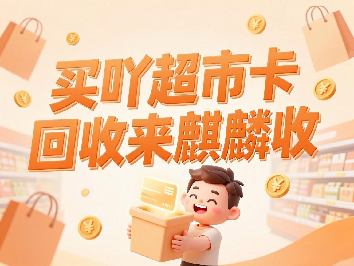 【麒麟收】买吖超市卡回收：闲置卡券的省心变现指南