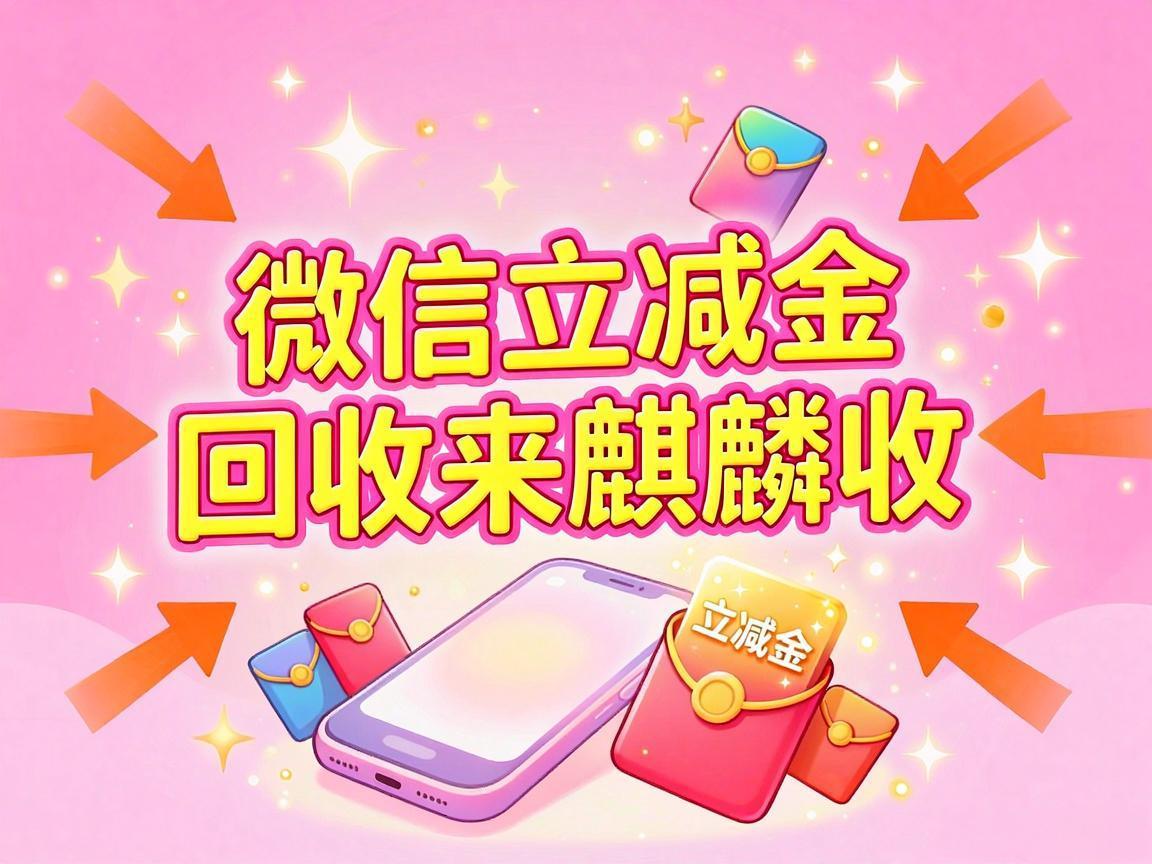 【麒麟收】微信立减金回收方法分享：告别卡券浪费的实用小技巧