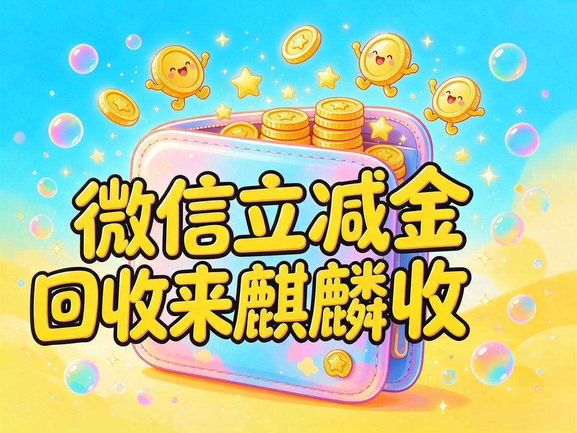 【麒麟收】微信立减金回收｜数字闲置权益处置知识科普