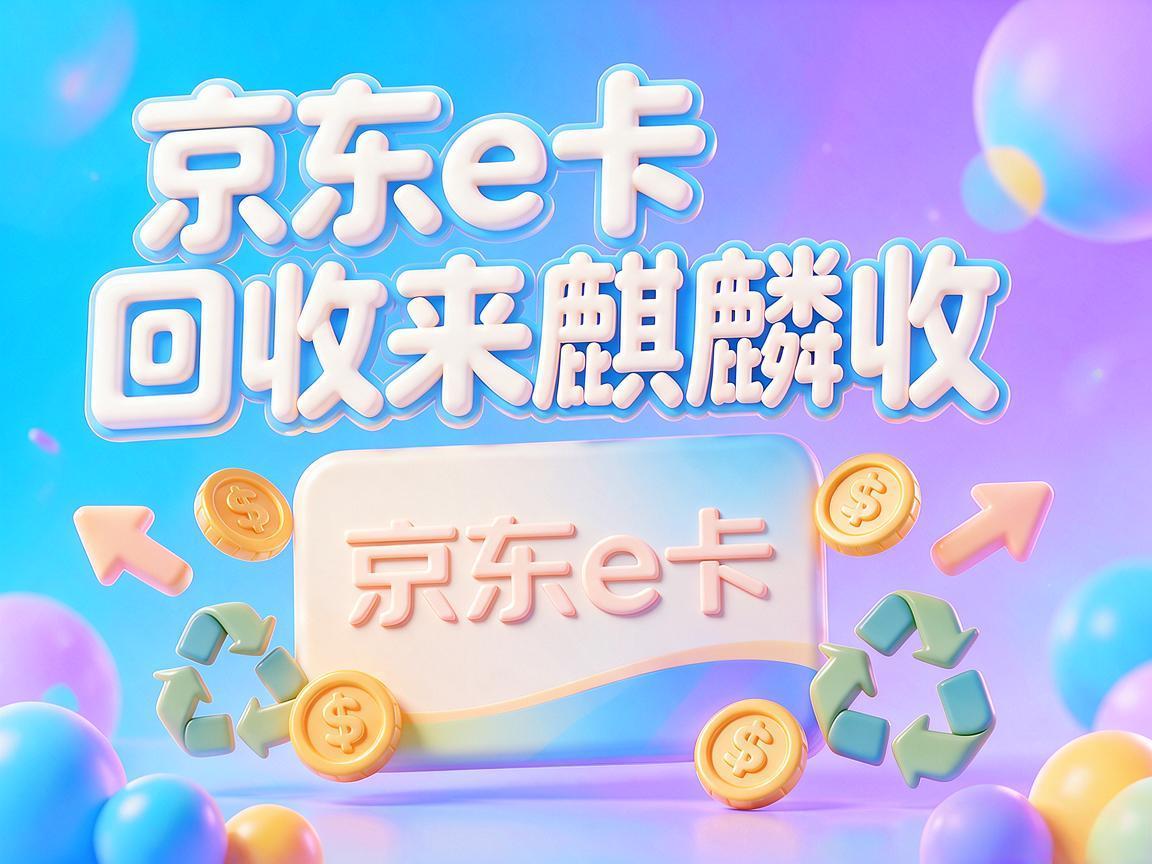 【麒麟收】京东 E 卡回收全解析：别让预付卡绑架你的消费