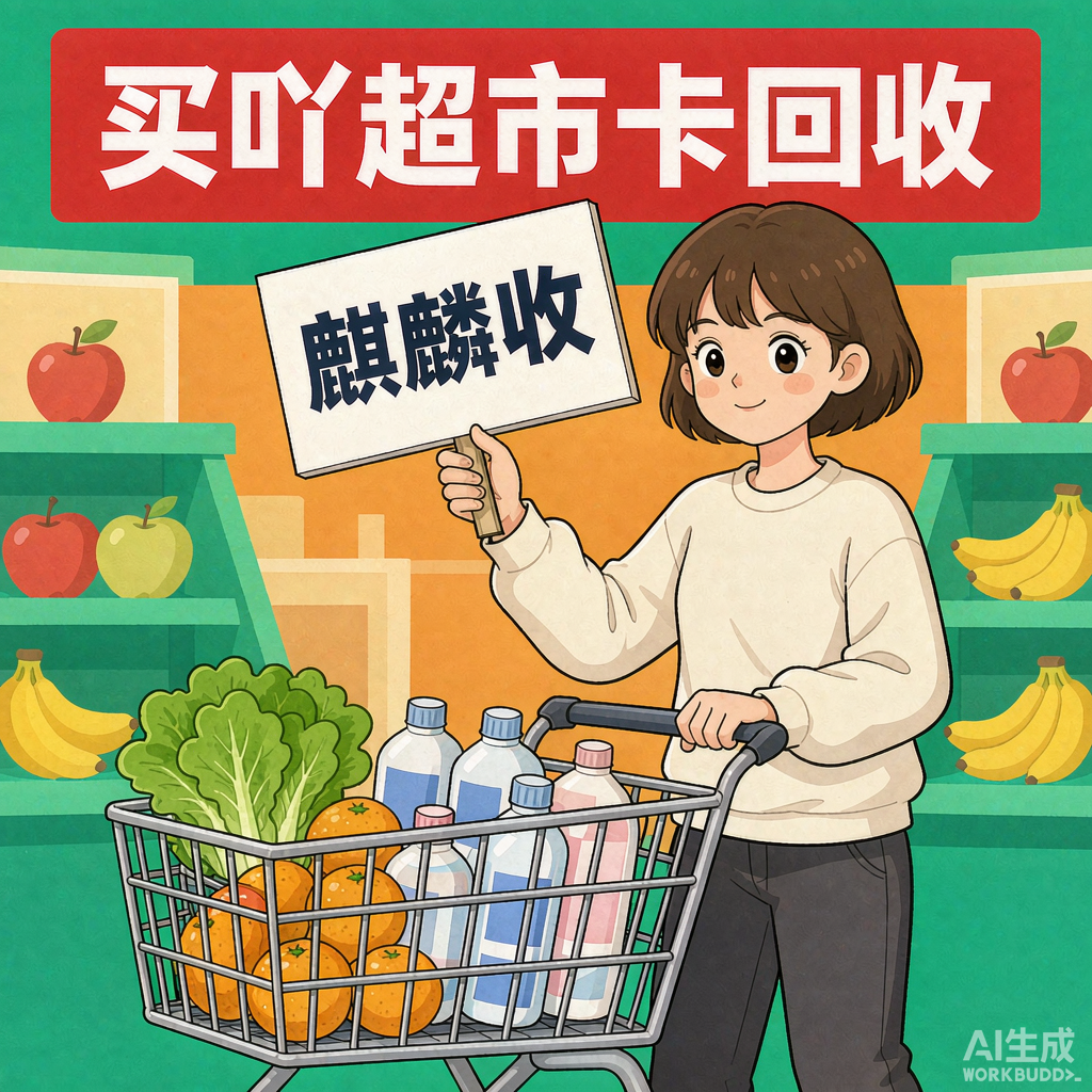 2026年买吖超市卡回收实用指南：闲置超市卡变现流程与操作细节